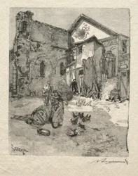 St. Julien le Pauvre : Le Portail