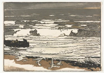 Les vagues déferlantes, marée de septembre 1901