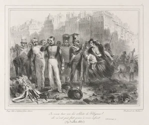 Album de 1831 : Je veux tuer un des soldats de Polignac. Ils n