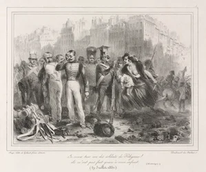 Album de 1831: Je veux tuer un des soldats de Polignac. Ils n