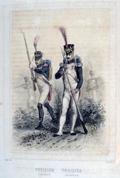 Fusilier Grenadier et Fusilier Chasseurs, 1859