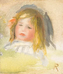 Enfant aux cheveux blonds