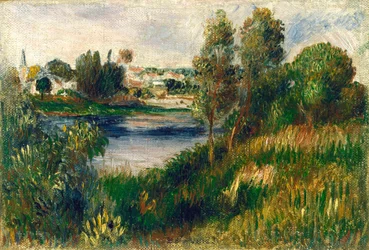 Paysage à Vétheuil