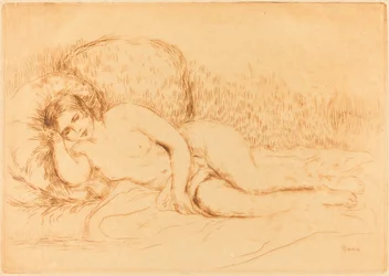 Femme couchée