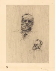 Victor Hugo, de Face
