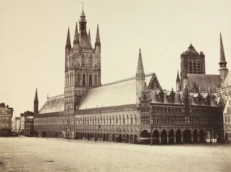 Ypres, Belgique, vers 1855-1862