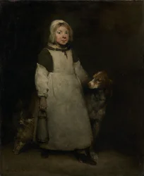 La petite laitière, vers 1865