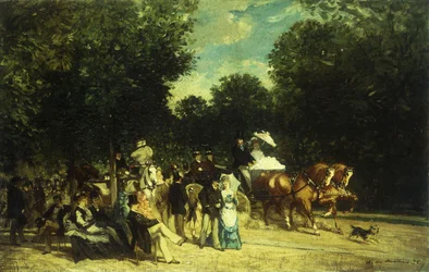 Une Journée au Parc, 1875