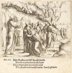 Le Christ Charge les Apôtres de leur Mission