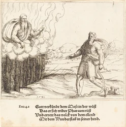 Moïse et le Serpent, 1548