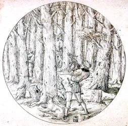 La Chasse, vers 1513-1553