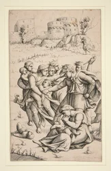 Le Massacre des Innocents (feuille centrale d