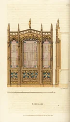 Une bibliothèque gothique