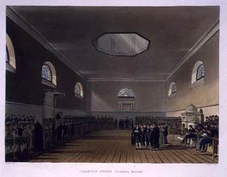 Salle de classe de Charter House, de 