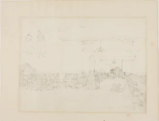 Étude pour la salle à manger, asile