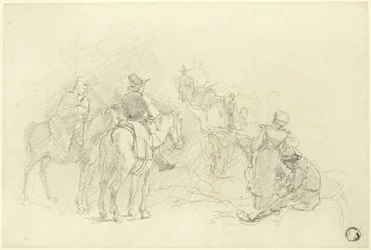 Voyageurs au repos