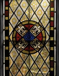 Fenêtre du cloître, détail