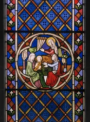 Vie de Sainte Anne (détail)