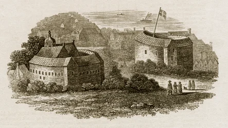 Bear Garden et Globe Theatre, Southwark, Londres, vers 1600 vers 1815