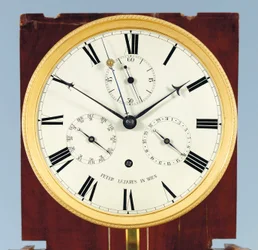 Horloge de sol à équation du temps et calendrier complet