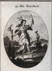 Allégorie de la folie. Le manteau en peau d