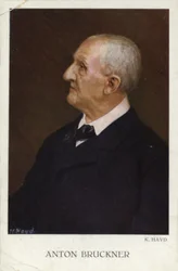 Anton Bruckner, compositeur autrichien (1824-1896)