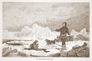 Le Dr Repes tombe à travers la glace, 1876