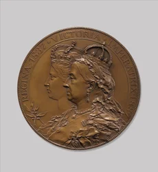 Médaille commémorant le jubilé de la reine Victoria
