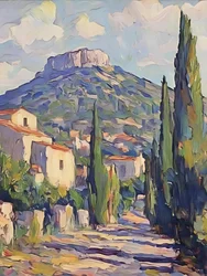 Mountain Village, sentier des cyprès