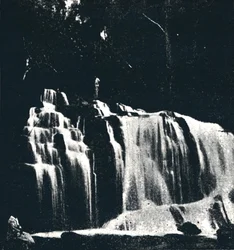 Cachoeira no Rio Dourado Lençóis, 1895