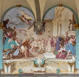 Cosimo II reçoit les vainqueurs de l