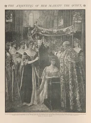 Le couronnement du roi George V