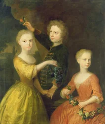 Les enfants du conseiller Barthold Heinrich Brockes (1680-1747)