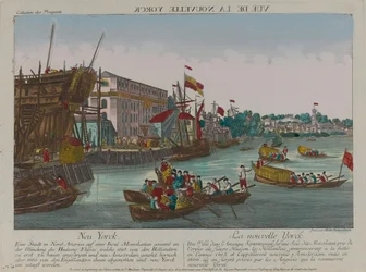 ?Vue de la Nouvelle Yorck?, vers 1776