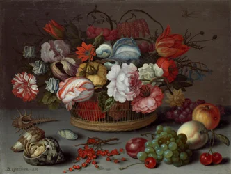 Panier de fleurs
