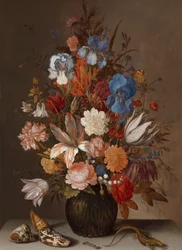Nature morte avec fleurs