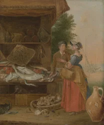 Étal de poissonnier