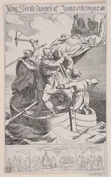 Le roi Svend capturé par les Jomsvikings