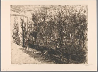 Vue de mon atelier