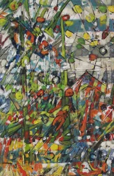 Abstrait : un jardin plein de vie