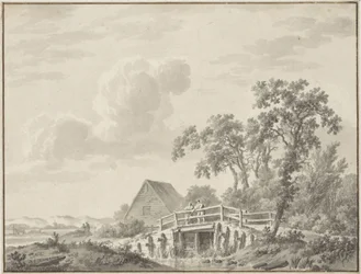 Paysage au bord d