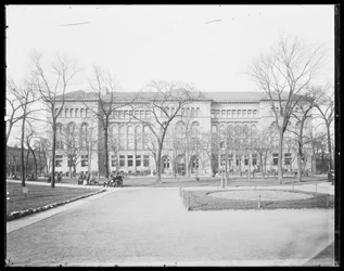 Bibliothèque Newberry, Chicago, Illinois, États-Unis, c.1905