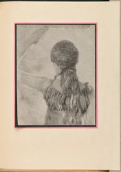 [Danseuse en nymphe, vue de dos]