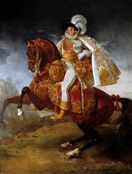 Portrait équestre de Jérôme Bonaparte, roi de Westphalie