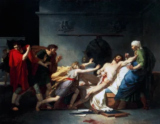 La mort de Caton le Jeune, également connu sous le nom d