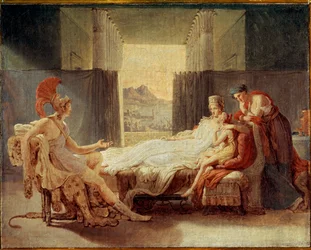 Esquisse pour Énée racontant à Didon les malheurs de Troie, avant 1813