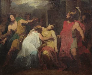 Étude pour la Mort de Lucrèce