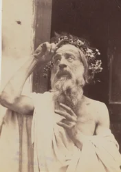 [Homme âgé avec une couronne]