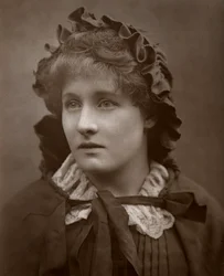 Actrice britannique Mary Rorke dans The Harbour Lights, 1886