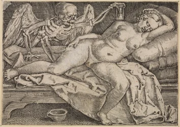 La femme au repos et la mort